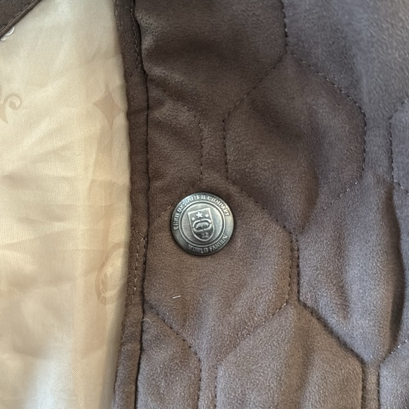 Ecko Unlimited Men’s Brown Jacket LARGE - Picture 5 of 5